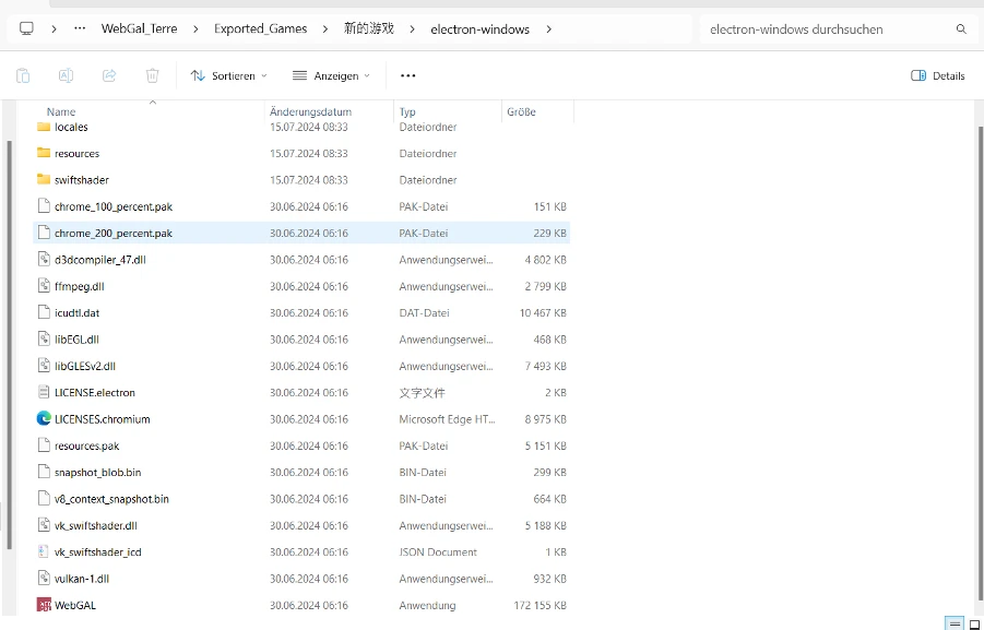 純文字 / 文字冒險遊戲製作用什麼引擎 / 工具/ 軟體製作最適合你? 【上篇#01】 74 WebGAL 輸出後的檔案