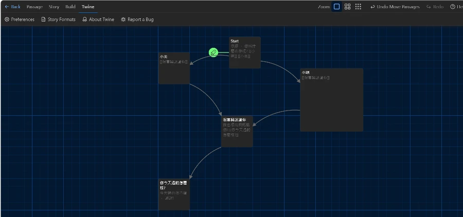 純文字 / 文字冒險遊戲製作用什麼引擎 / 工具/ 軟體製作最適合你? 【上篇#01】 98 twine 自訂編輯器外觀