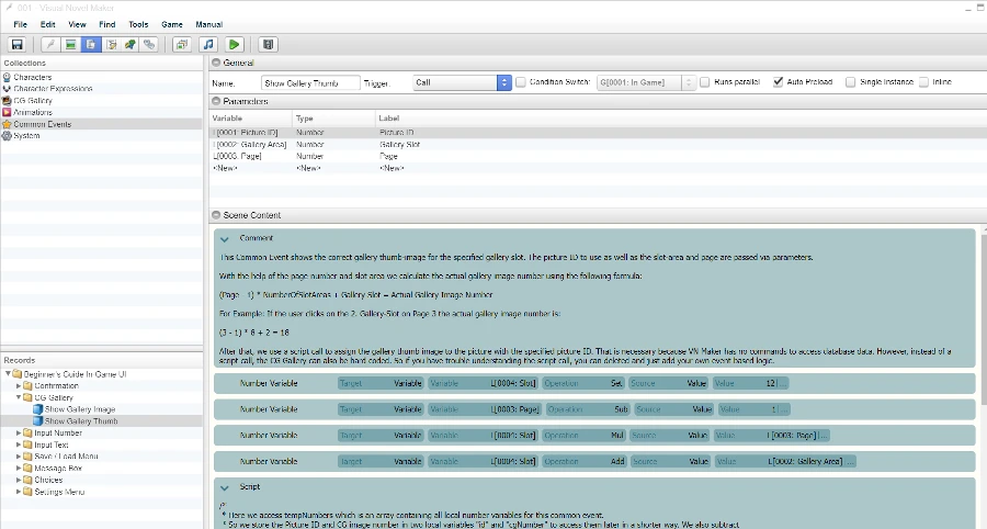 純文字 / 文字冒險遊戲製作用什麼引擎 / 工具/ 軟體製作最適合你? 【上篇#01】 46 visual novel maker 常見定義畫面